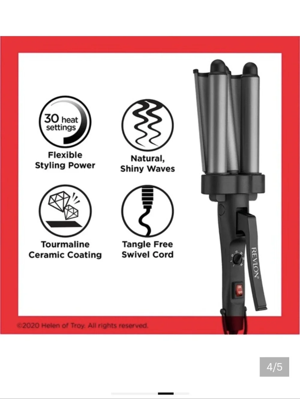 Revlon 3 Triple Barrel Jumbo Hair Waver